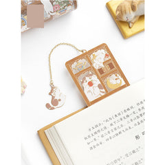 Cat Multi Treasure Grid Bookmark