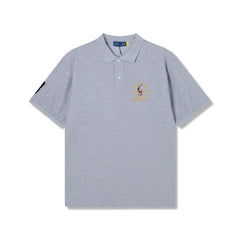 RL Golf Racing Horse Short-Sleeved Embroidered Polo Shirt