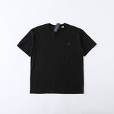 Cross border foreign trade supply Ralph Lauren RL round neck short sleeved men's summer pony logo polo casual pure cotton T-shirt