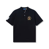 RL Golf Racing Horse Short-Sleeved Embroidered Polo Shirt