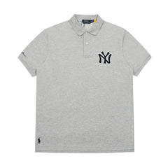 Ralph Lauren NY collaboration button-down short-sleeved shirt