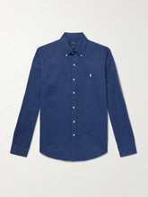 Polo Ralph Lauren - Linen Shirt - Navy with White Pony