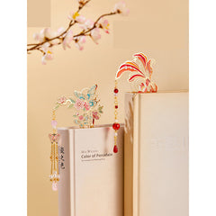 Palace cat tassel bookmark