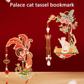 Palace cat tassel bookmark