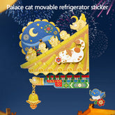 Palace cat Fridge Magnet