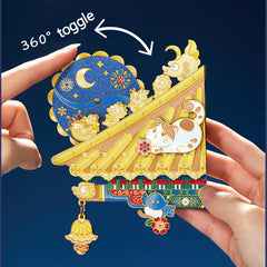 Palace cat Fridge Magnet