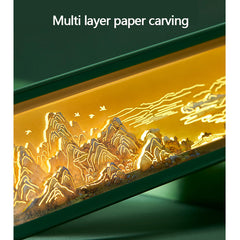 Paper carving Fridge Magnet