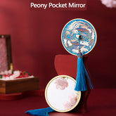 Peony Pocket Mirror