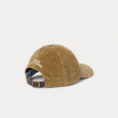 Polo Ralph Lauren CORDUROY CAP, Dispatch Tan