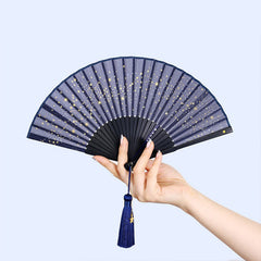 Starry Sky Folding Fan