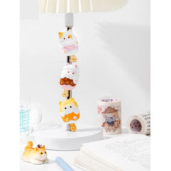 Summer cat Fridge Magnet