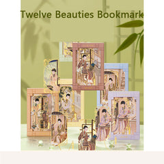 Twelve Beauties Bookmark