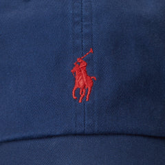 Polo Ralph Lauren - Chino Cap - Navy with Red Pony