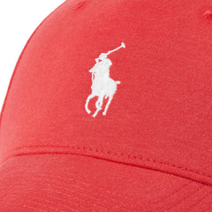 Polo Ralph Lauren - Sports Cap - Jersey Cotton - Starboard Red