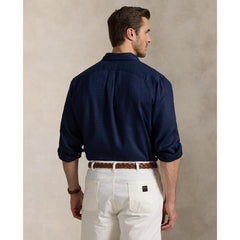 Polo Ralph Lauren - Linen Shirt - Big & Tall Sizes - Newport Navy