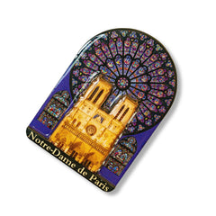 🇫🇷 France Paris Notre-Dame Wooden Magnet 3D Magnet