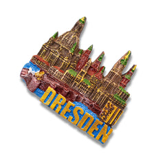 🇩🇪 Germany Dresden Cityscape 3D Magnet
