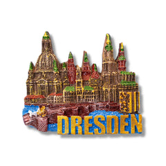 🇩🇪 Germany Dresden Cityscape 3D Magnet