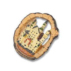 🇩🇪 Germany Neuschwanstein Castle Magnet (Framed) 3D Magnet