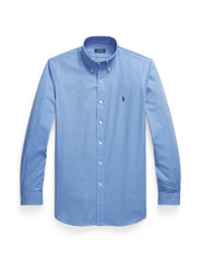 Polo Ralph Lauren - Poplin Custom Fit Stretch Shirt - Blue