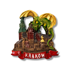 🇵🇱 Poland Krakow Wawel Castle 3D Magnet