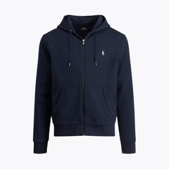 Ralph Lauren Doppelstrick-kapuzensweater With Durchgehendem Zipper