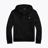 Ralph Lauren Doppelstrick-kapuzensweater With Durchgehendem Zipper