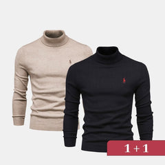 Double Elegance Roll Neck Sweater – Buy 1, Get 1 Free