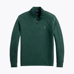 Ralph Lauren Estate-rib Quarter-zip Sweater