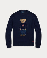 Ralph Lauren Polo Bear Baumwoll-leinen-sweater