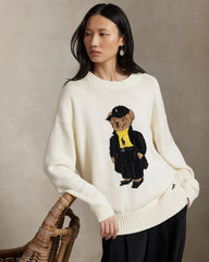 Ralph Lauren Polo Bear Cotton sweater with rAndhalsfromschnitt