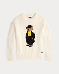 Ralph Lauren Polo Bear Cotton sweater with rAndhalsfromschnitt