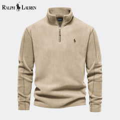 Prestige Cable Pattern Wool Knit Sweater