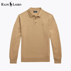 Ralph Lauren Wollsweater with Polokragen