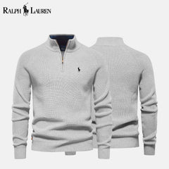 Ralph Lauren Cable Pattern-wool Knit Sweater