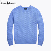 Ralph Lauren Cable Patternsweater From Wolle And Kaschmir