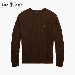 Ralph Lauren Cable Patternsweater From Wolle And Kaschmir