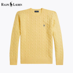 Ralph Lauren Cable Patternsweater From Wolle And Kaschmir