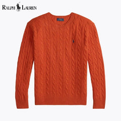 Ralph Lauren Cable Patternsweater From Wolle And Kaschmir
