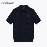 Ralph Lauren Cable Knit-polokragensweater From Cotton