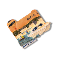 🇹🇭 Thailand Pattaya Beach Scene 3D Magnet