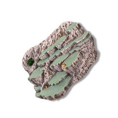 🇹🇷 Turkey Pamukkale Cotton Castle 3D Magnet