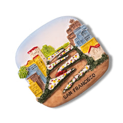 πΊπΈ USA San Francisco Lombard Street 3D Magnet