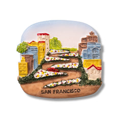πΊπΈ USA San Francisco Lombard Street 3D Magnet