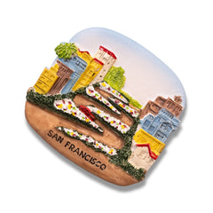 πΊπΈ USA San Francisco Lombard Street 3D Magnet