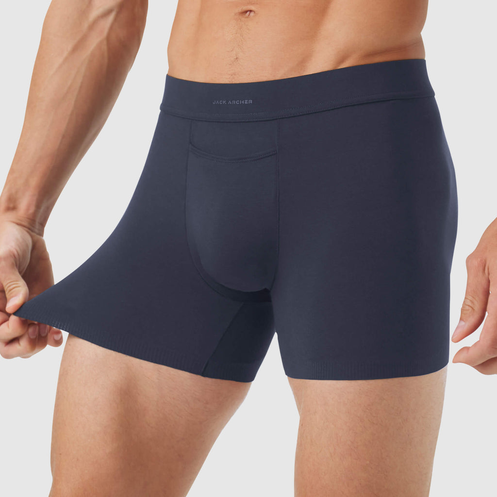 Jetsetter Boxer Brief 5" -- Charcoal Gray