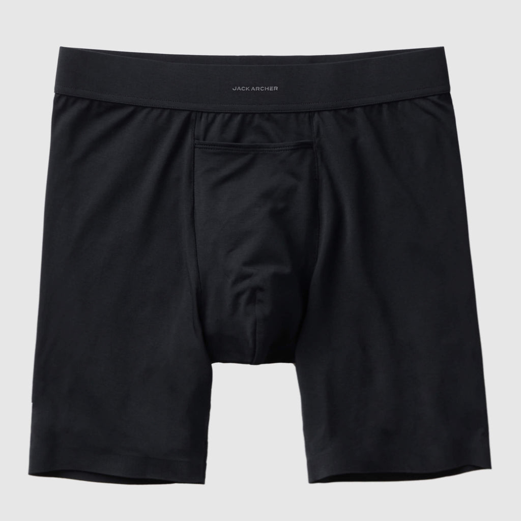 Jetsetter Boxer Brief 8" -- Space Black