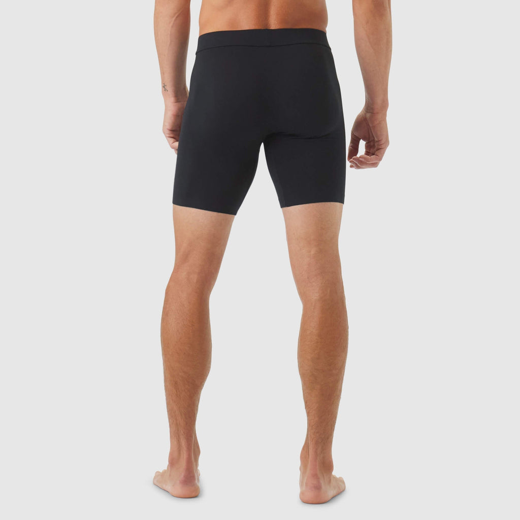 Jetsetter Boxer Brief 8" -- Charcoal Gray