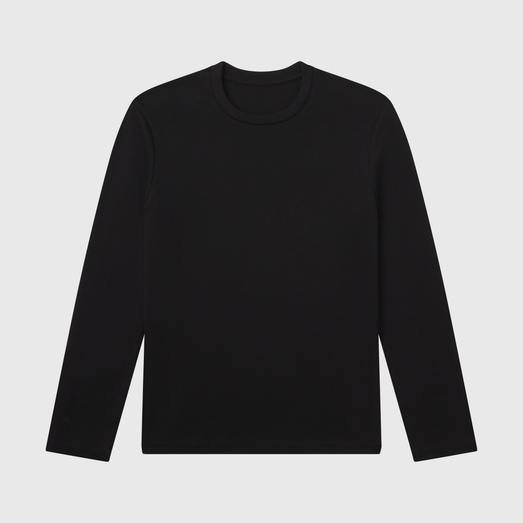 Precision Long Sleeve Tee -- True Black