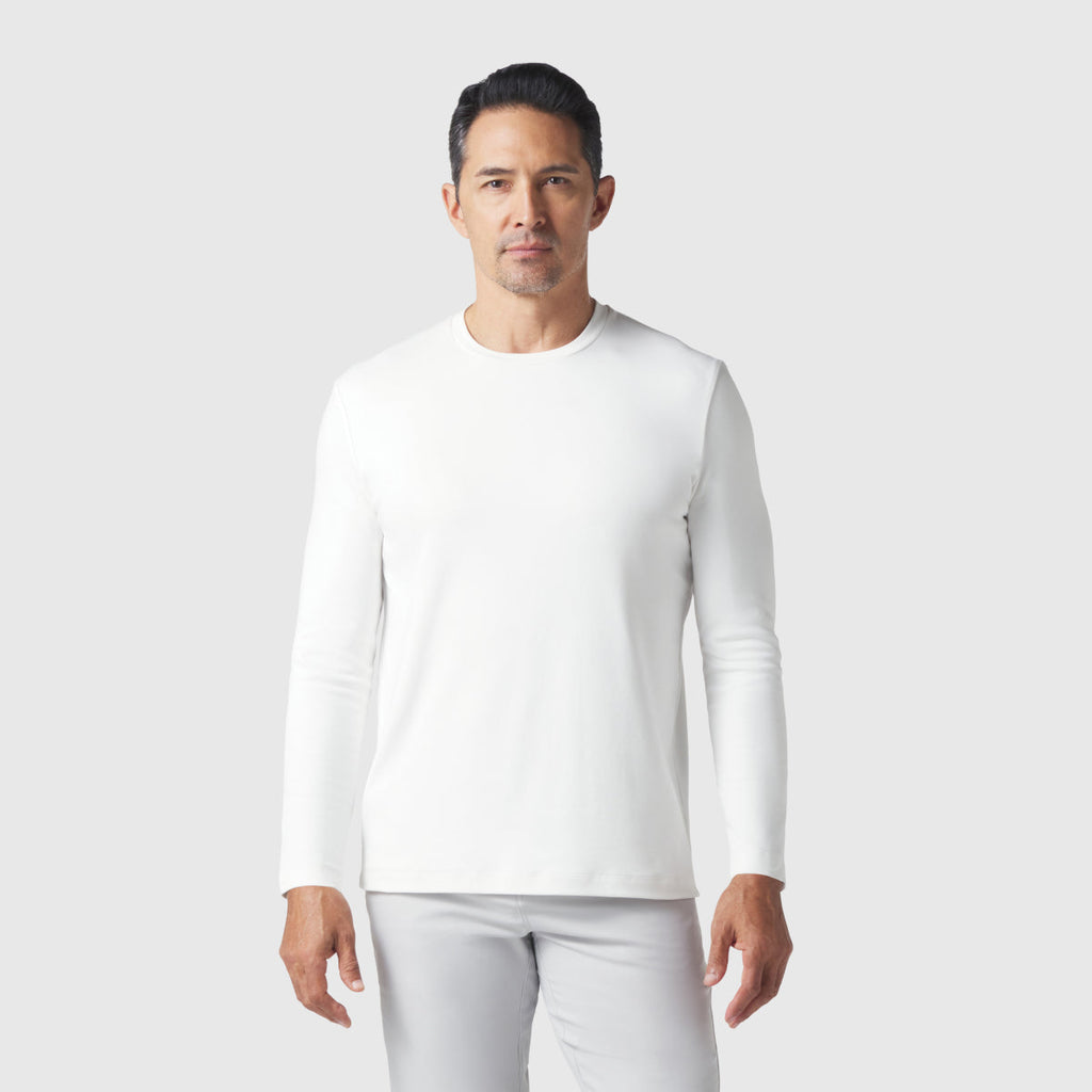 Precision Long Sleeve Tee -- True White